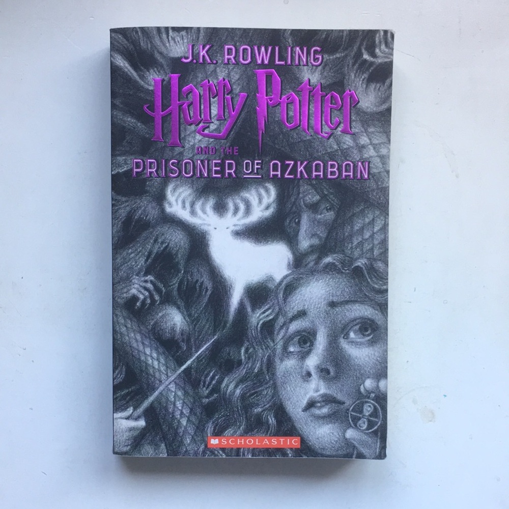 Harry Potter Prisoner of Azkaban Third Book by J K Rowling Paperback Scholastic